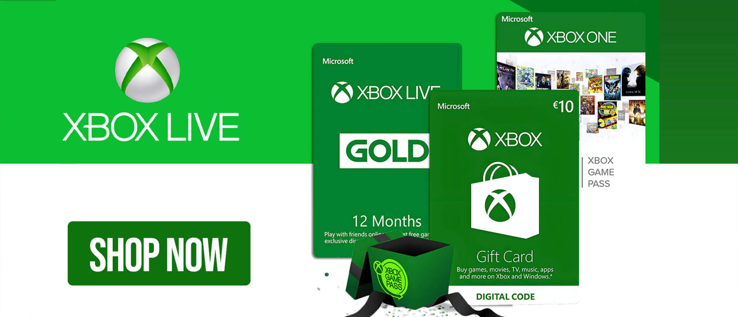 Xbox Live QuickTopups Xbox Live Banner Image
